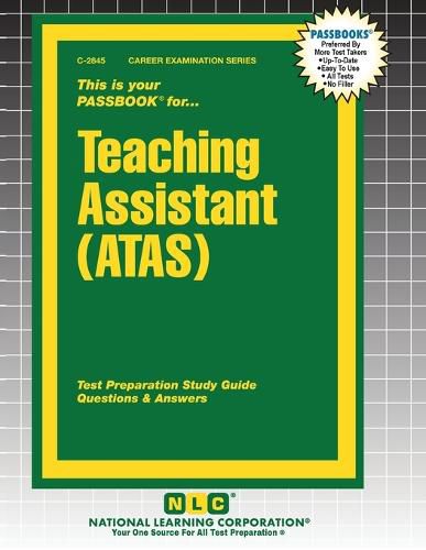 Cover image for Teaching Assistant (Atas): Passbooks Study Guide