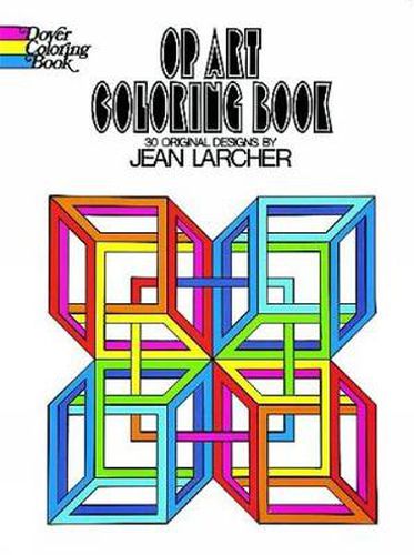 Cover image for Op Art Coloring Book