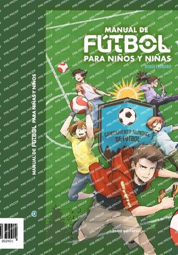 Cover image for Manual de futbol para ninos y ninas