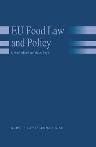 Cover image for EU Food Law and Policy