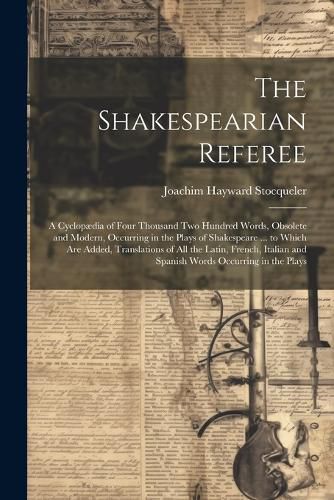 Cover image for The Shakespearian Referee