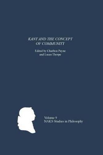 Cover image for Kant and the Concept of Community