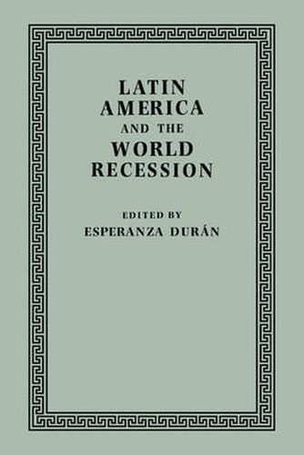 Cover image for Latin America and the World Recession