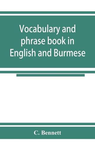 Cover image for Vocabulary and phrase book in English and Burmese