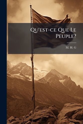 Cover image for Qu'est-ce Que Le Peuple?