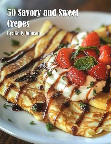 Cover image for 50 Savory and Sweet Crepes