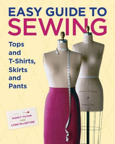 Cover image for Easy Guide to Sewing Tops and T-Shirts, Skirts and  Pants