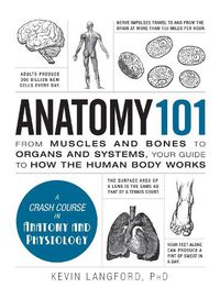 Cover image for Anatomy 101: From Muscles and Bones to Organs and Systems, Your Guide to How the Human Body Works