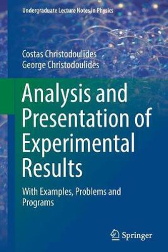 Cover image for Analysis and Presentation of Experimental Results: With Examples, Problems and Programs