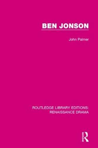 Cover image for Ben Jonson