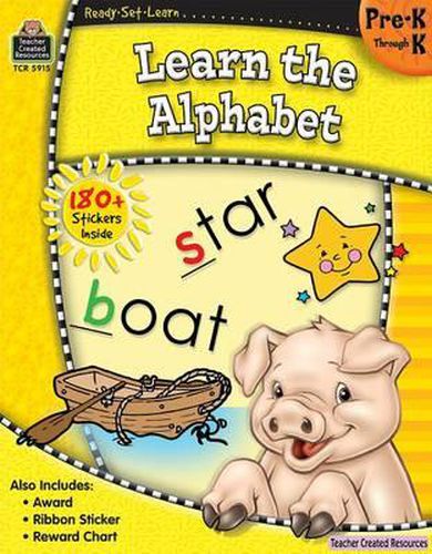 Cover image for Ready-Set-Learn: Learn the Alphabet Prek-K