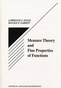 Cover image for Measure Theory and Fine Properties of Functions