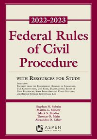 Cover image for Federal Rules of Civil Procedure: With Resources for Study