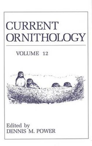 Cover image for Current Ornithology