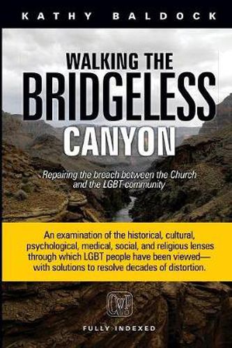 Cover image for Walking the Bridgeless Canyon: Repairing the Breach between the Church and the LGBTQ Community