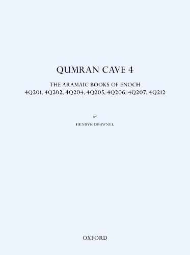 Cover image for Qumran Cave 4: The Aramaic Books of Enoch, 4Q201, 4Q202, 4Q204, 4Q205, 4Q206, 4Q207, 4Q212