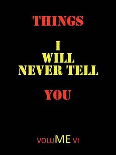 Cover image for Things I Will Never Tell You