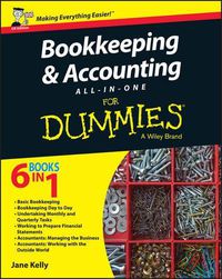 Cover image for Bookkeeping & Accounting All-in-One For Dummies, UK Edition