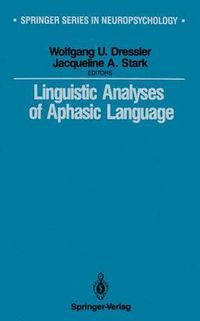 Cover image for Linguistic Analyses of Aphasic Language