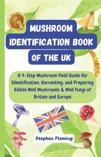 Cover image for Mushroom Identification Book of the UK