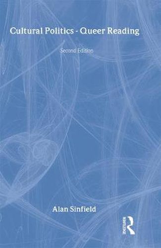 Cover image for Cultural Politics - Queer Reading