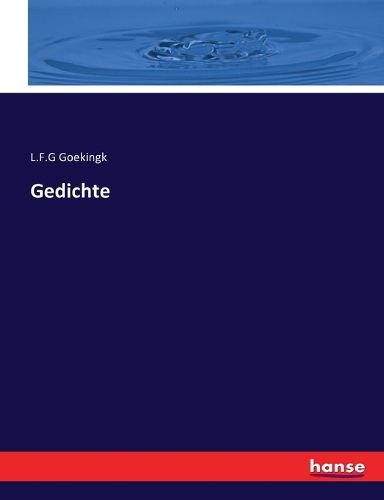 Cover image for Gedichte