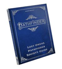 Cover image for Pathfinder Lost Omens Pathfinder Society Guide Special Edition (P2)