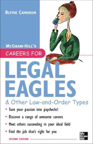 Cover image for Careers for Legal Eagles & Other Law-and-Order Types, Second edition