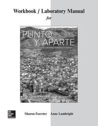 Cover image for Workbook/Laboratory Manual for Punto y aparte