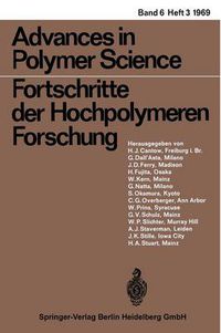 Cover image for Fortschritte der Hochpolymeren-Forschung