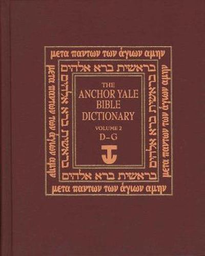 Cover image for The Anchor Yale Bible Dictionary, D-G: Volume 2