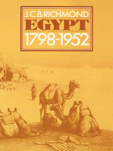 Cover image for Egypt 1798-1952: Her Advance Towards a Modern Identity