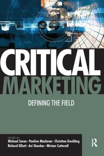 Cover image for Critical Marketing