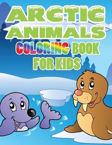 Cover image for Arctic Animals: Coloring Book for Kids