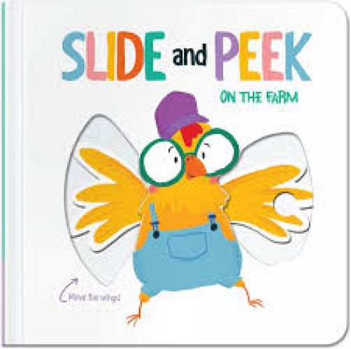 Cover image for Slide & Peek: Wild Animals