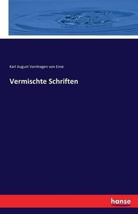 Cover image for Vermischte Schriften