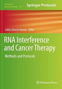 Cover image for RNA Interference and Cancer Therapy: Methods and Protocols