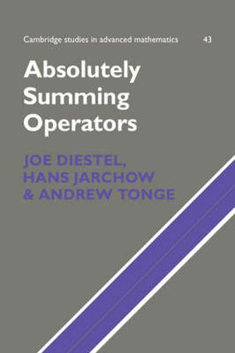 Cover image for Absolutely Summing Operators