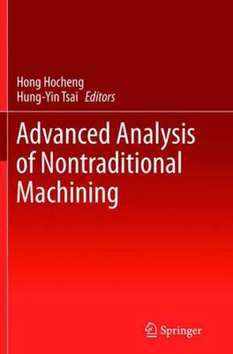 Cover image for Advanced Analysis of Nontraditional Machining