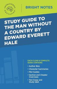 Cover image for Study Guide to The Man Without a Country by Edward Everett Hale