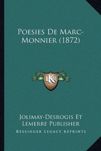 Poesies de Marc-Monnier (1872)