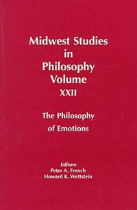 Cover image for Philosophy of Emotions