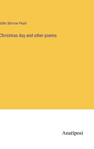 Cover image for Christmas day and other poems