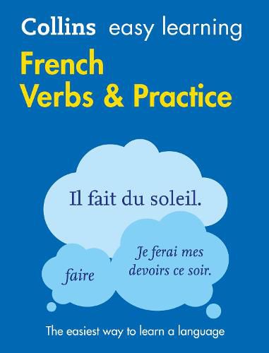 Cover image for Easy Learning French Verbs and Practice: Trusted Support for Learning