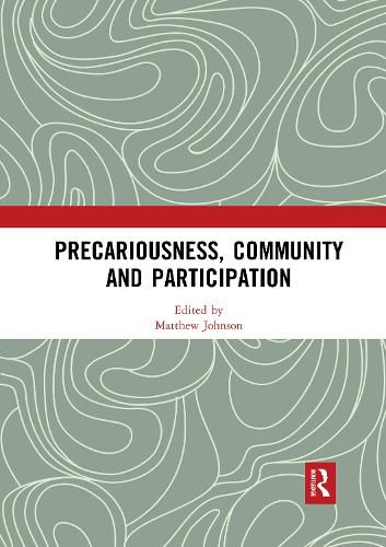 Cover image for Precariousness, Community and Participation