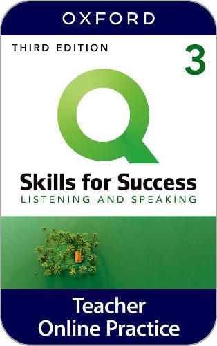 Cover image for Q Skills for Success Level 3 Listening and Speaking Teacher's Book: with iQ Online Practice