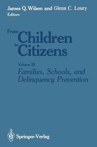 Cover image for Families, Schools, and Delinquency Prevention