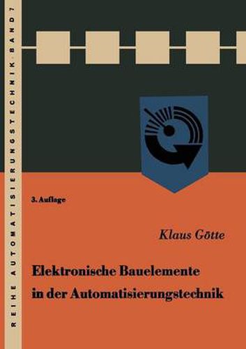 Cover image for Elektronische Bauelemente in Der Automatisierungstechnik