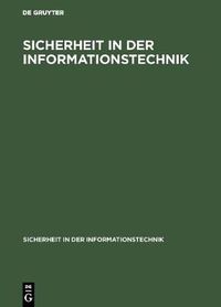Cover image for Sicherheit in der Informationstechnik