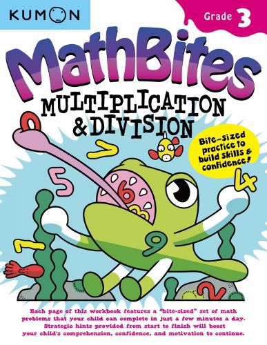 Cover image for Math Bites: Grade 3 Multiplication & Division